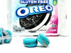 Blue Oreo Macarons| Available in 6, 12 & 24 Pack