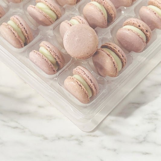Boysenberry Mini Macarons - Perfect for Decorating Cupcakes, Cakes, Ice Cream, and More! (Copy) (Copy) - Macaron Centrale16 Pack