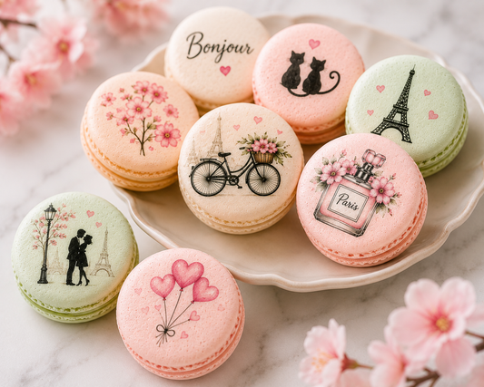 Parisian Bloom French Macarons